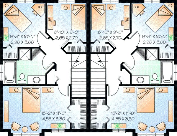 Upper/Second Floor Plan:5-513