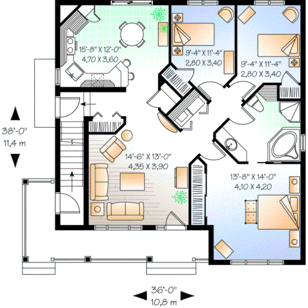Main Floor Plan: 5-526