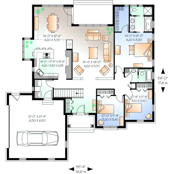 Main Floor Plan: 5-576