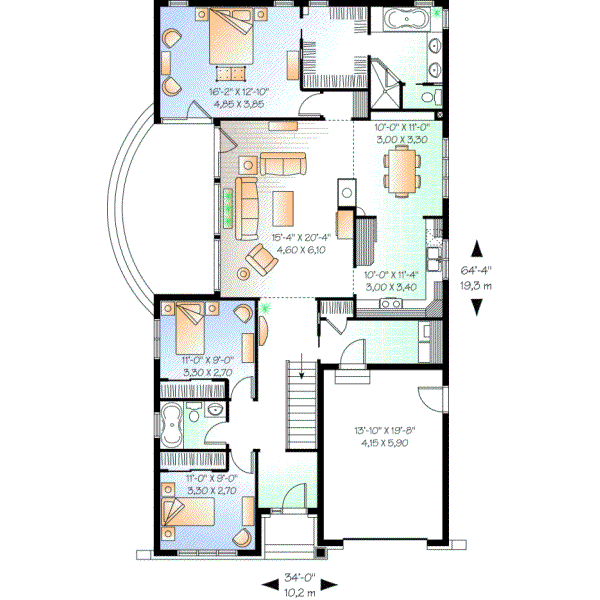Main Floor Plan: 5-577