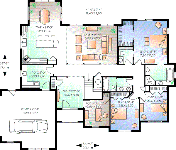 Main Floor Plan: 5-594