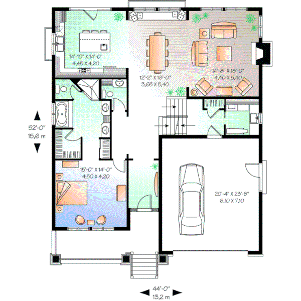 Main Floor Plan: 5-648