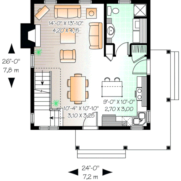 Main Floor Plan: 5-664