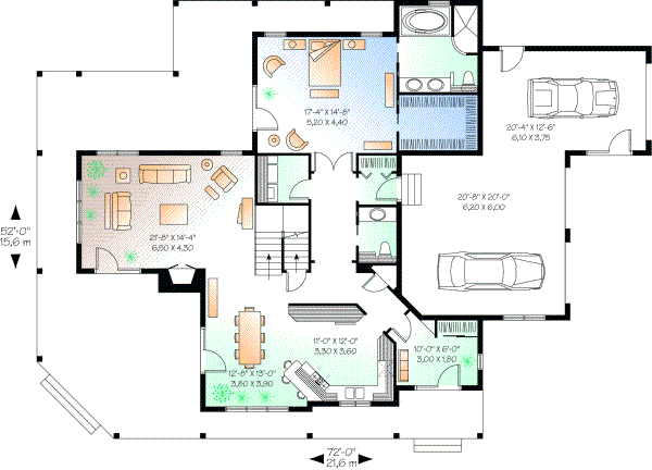 Main Floor Plan: 5-705