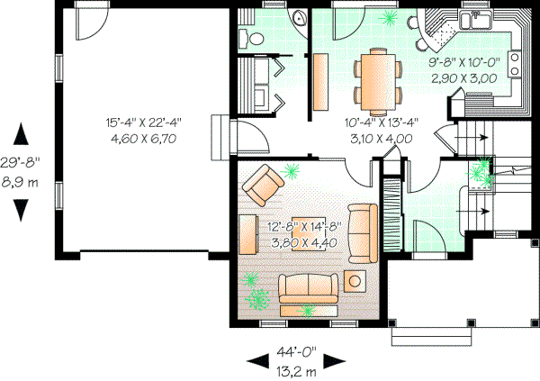 Main Floor Plan: 5-725
