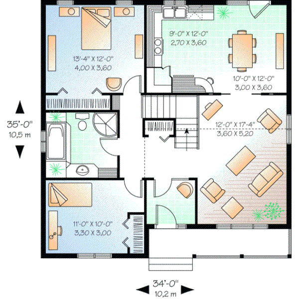 Main Floor Plan: 5-790