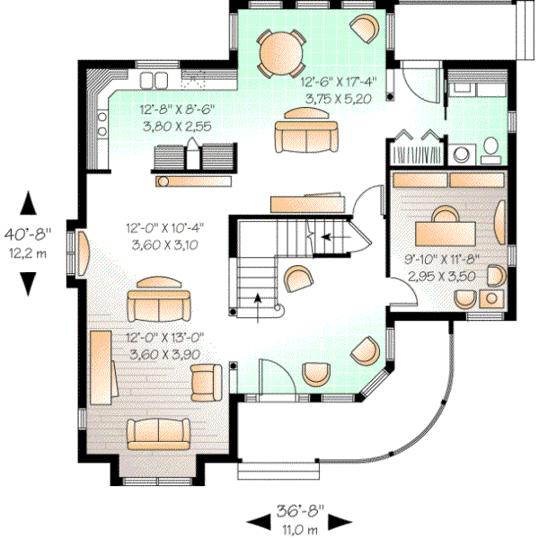 Main Floor Plan: 5-800