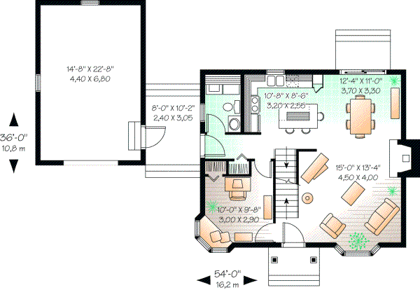 Main Floor Plan: 5-806