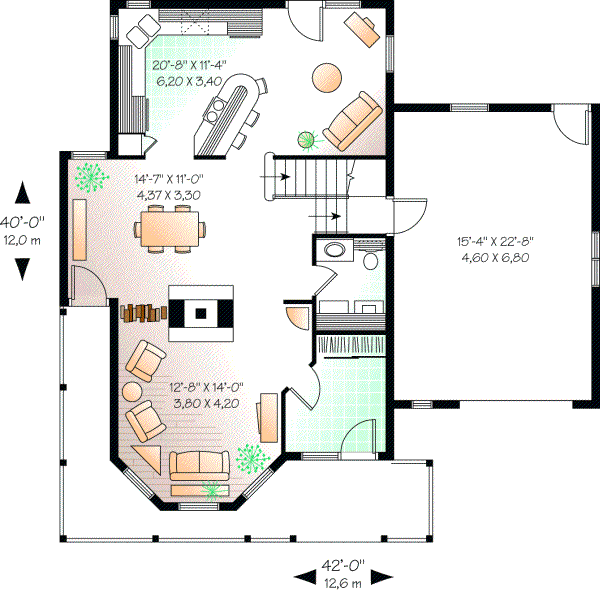 Main Floor Plan: 5-826
