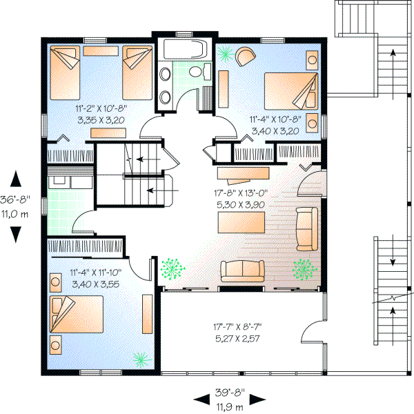 Main Floor Plan: 5-846