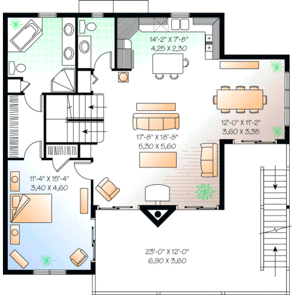 Upper/Second Floor Plan:5-846