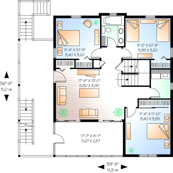 Main Floor Plan: 5-847