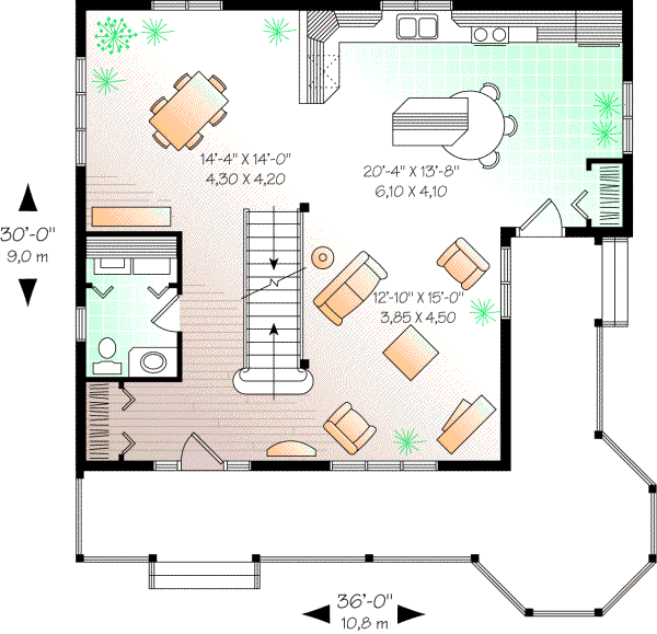 Main Floor Plan: 5-860