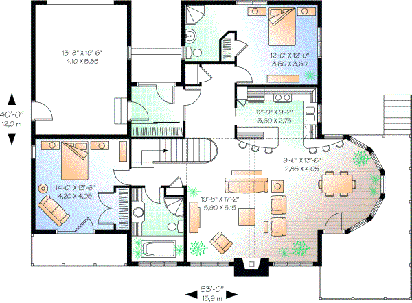 Main Floor Plan: 5-871