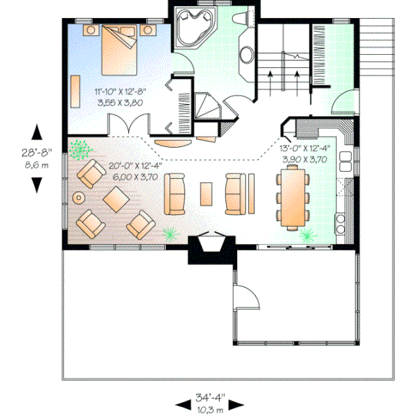 Main Floor Plan: 5-872