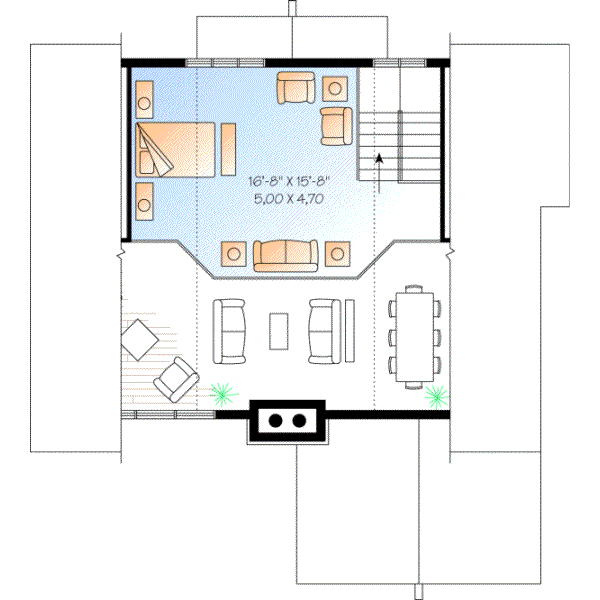 Upper/Second Floor Plan:5-872