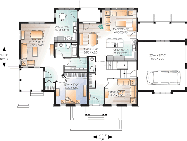 Main Floor Plan: 5-897