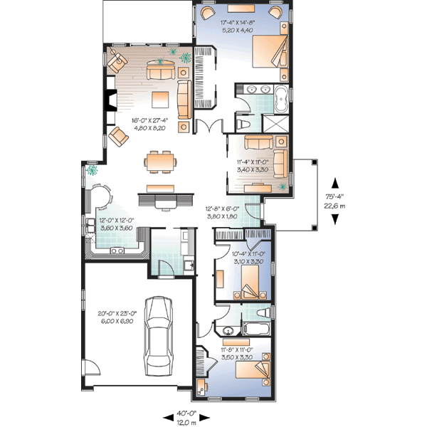 Main Floor Plan: 5-924
