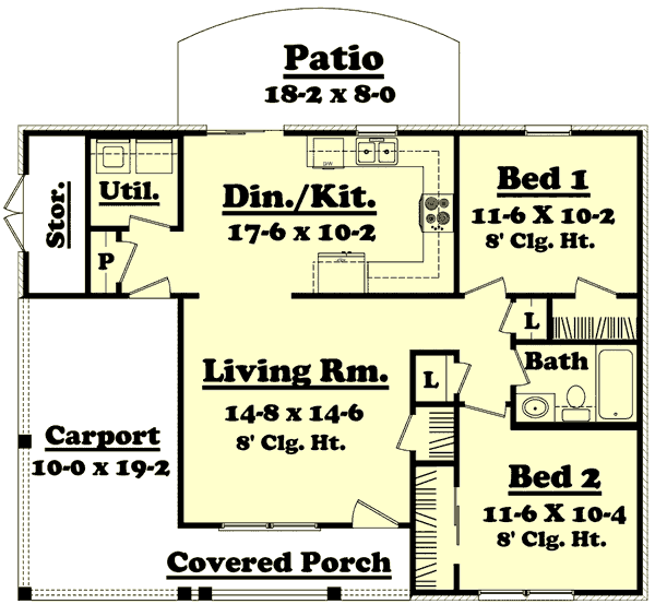 Main Floor Plan: 50-102