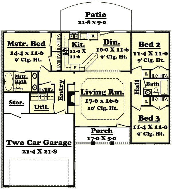 Main Floor Plan: 50-107