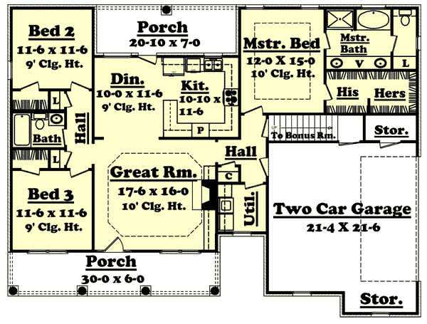Main Floor Plan: 50-115
