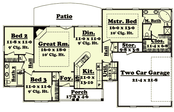 Main Floor Plan: 50-119