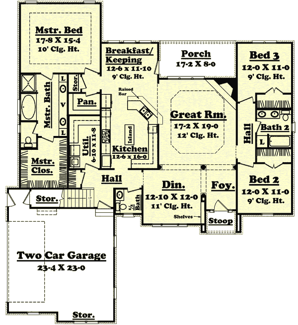 Main Floor Plan: 50-133