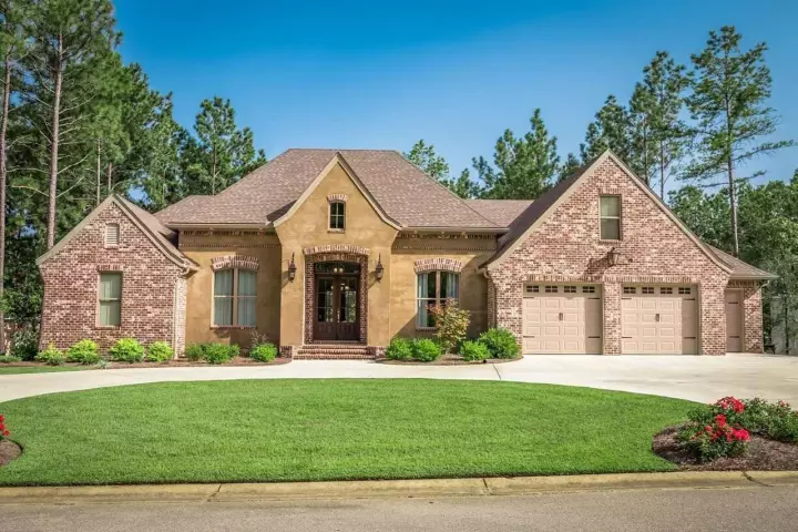 Acadian house plans 50-159 - front exterior, 2,487 sq ft, 3 bed, 2 bath house plans | Monster House Plans