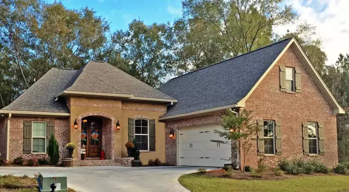 Southern house plans 50-325 - front exterior, 1,870 sq ft, 3 bed, 2 bath house plans | Monster House Plans