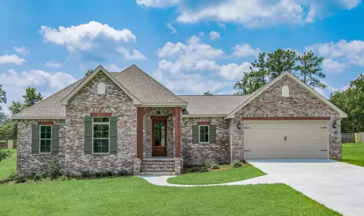 Traditional house plans 50-378 - front exterior, 1,889 sq ft, 4 bed, 2 bath house plans | Monster House Plans