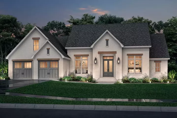 Southern house plans 50-422 - front exterior, 2,199 sq ft, 3 bed, 2 bath house plans | Monster House Plans
