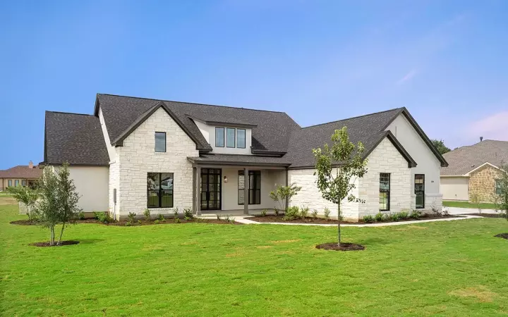 Modern Farmhouse house plans 50-474 - front exterior, 3,055 sq ft, 4 bed, 3 bath house plans | Monster House Plans