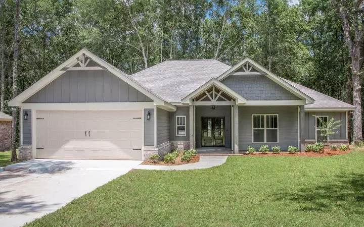 Craftsman house plans 50-485 - front exterior, 1,982 sq ft, 4 bed, 2 bath house plans | Monster House Plans