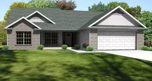 Traditional house plans 51-159 - front exterior, 1,506 sq ft, 3 bed, 2 bath house plans | Monster House Plans