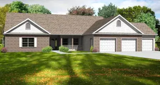 Traditional house plans 51-187 - front exterior, 2,246 sq ft, 3 bed, 2 bath house plans | Monster House Plans