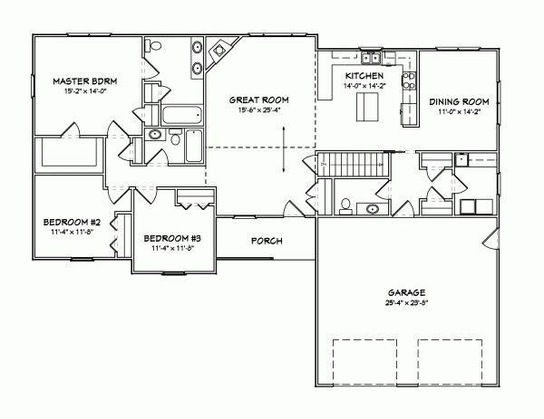 Main Floor Plan: 51-193