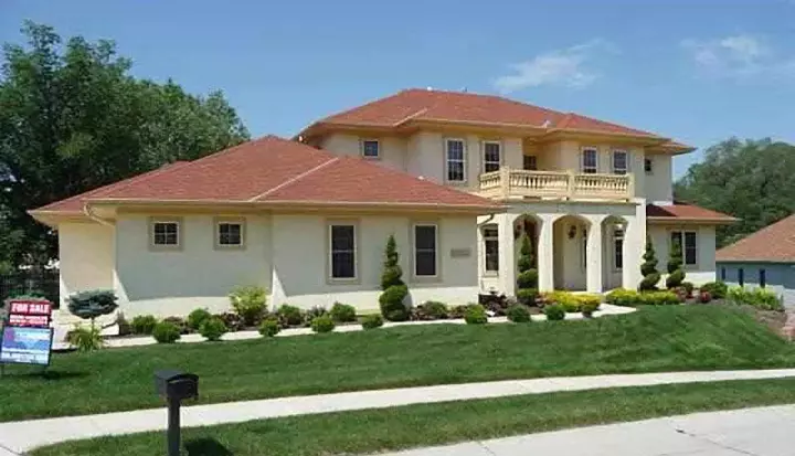 Mediterranean house plans 52-151 - front exterior, 3,365 sq ft, 4 bed, 2 bath house plans | Monster House Plans
