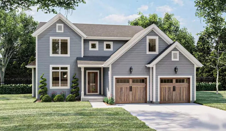 Country house plans 52-162 - front exterior, 1,641 sq ft, 3 bed, 2 bath house plans | Monster House Plans