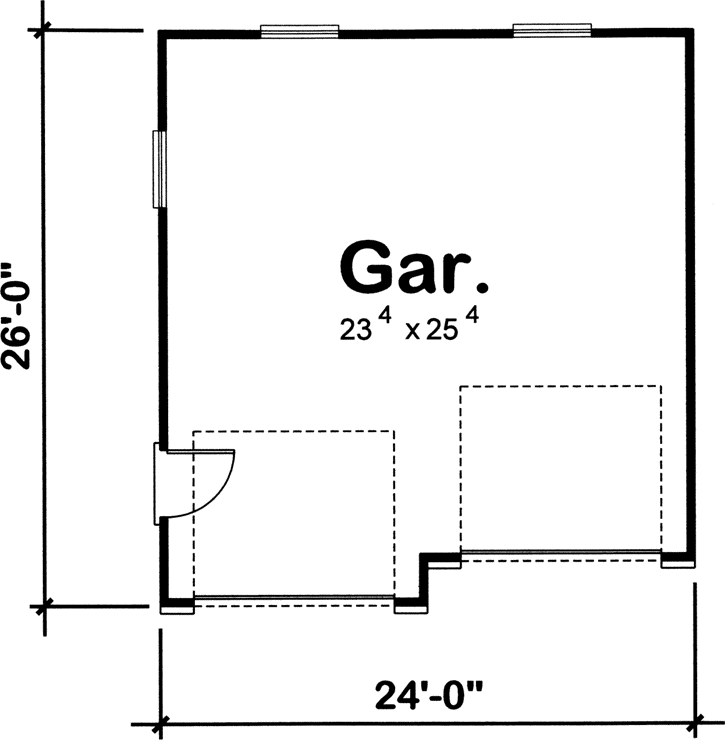 Main Floor Plan: 52-185