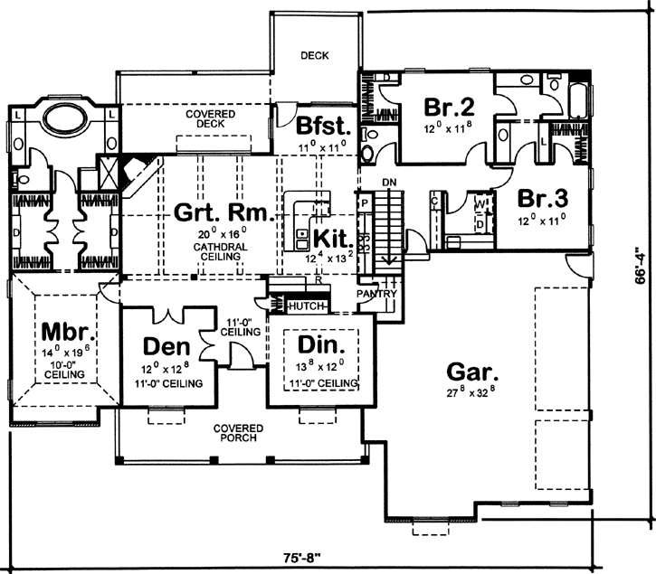 Main Floor Plan: 52-193
