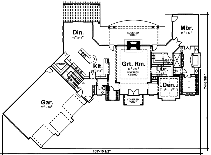 Main Floor Plan: 52-209
