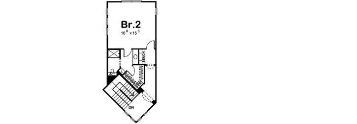 Upper/Second Floor Plan:52-209