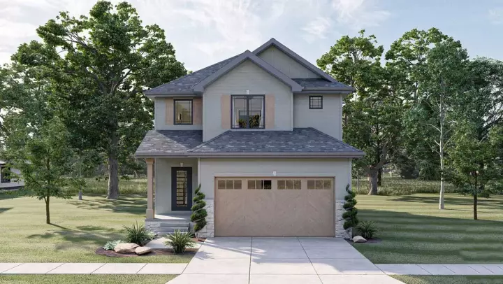 Traditional house plans 52-278 - front exterior, 1,645 sq ft, 3 bed, 2 bath house plans | Monster House Plans
