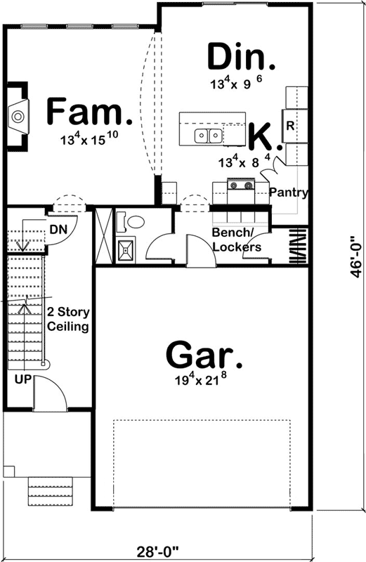 Main Floor Plan: 52-278