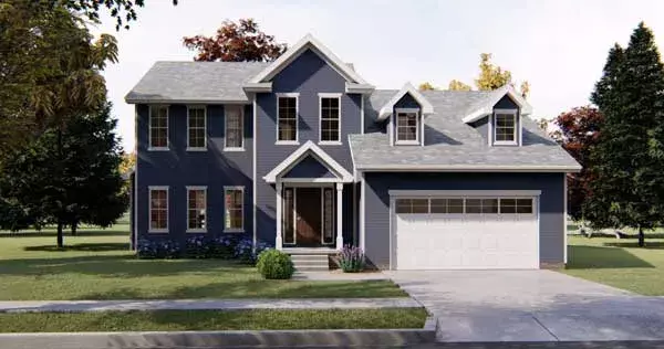 Traditional house plans 52-331 - front exterior, 2,317 sq ft, 4 bed, 3 bath house plans | Monster House Plans