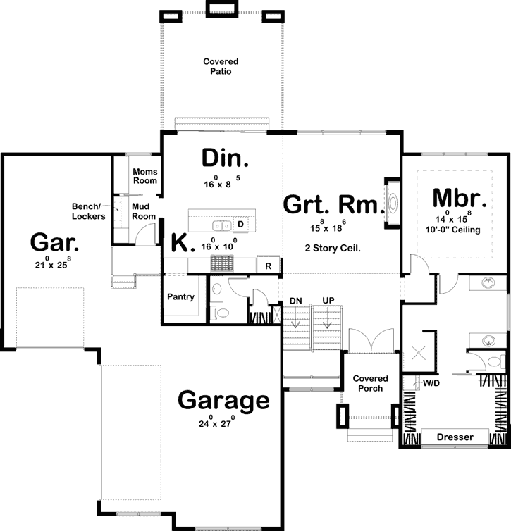 Main Floor Plan: 52-365