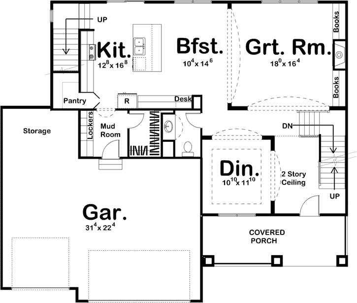 Main Floor Plan: 52-372