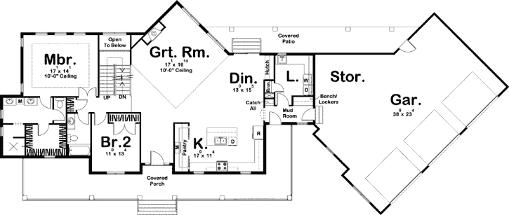 Main Floor Plan: 52-382