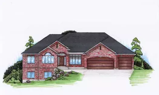 Traditional house plans 53-139 - front exterior, 2,223 sq ft, 3 bed, 2 bath house plans | Monster House Plans