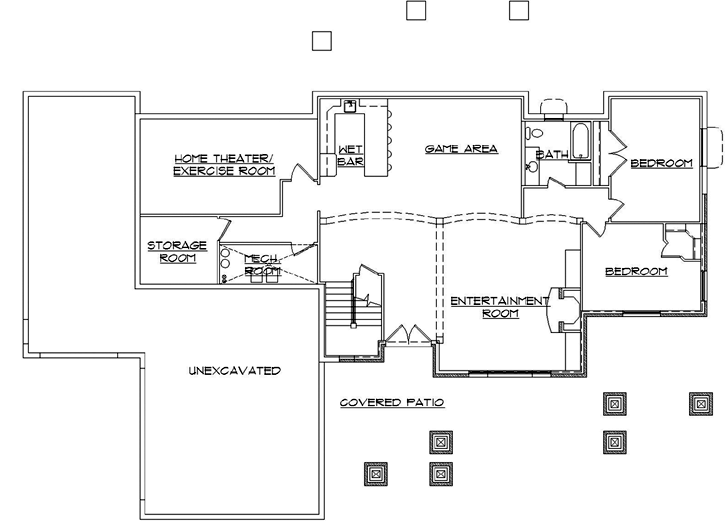 Lower Floor Plan:53-152